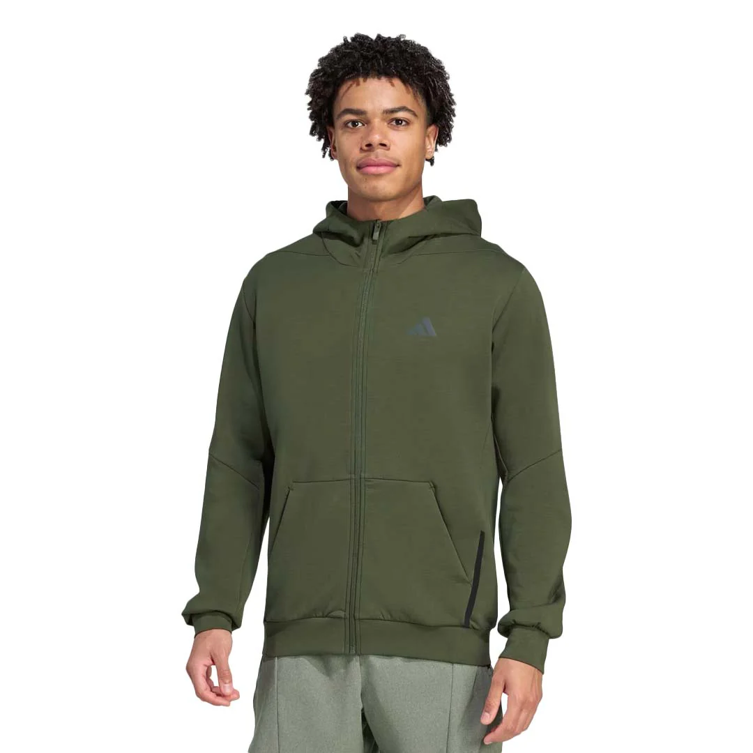 adidas - Men's Designed for Training Full-Zip Track Jacket (JX0692) - Image 2