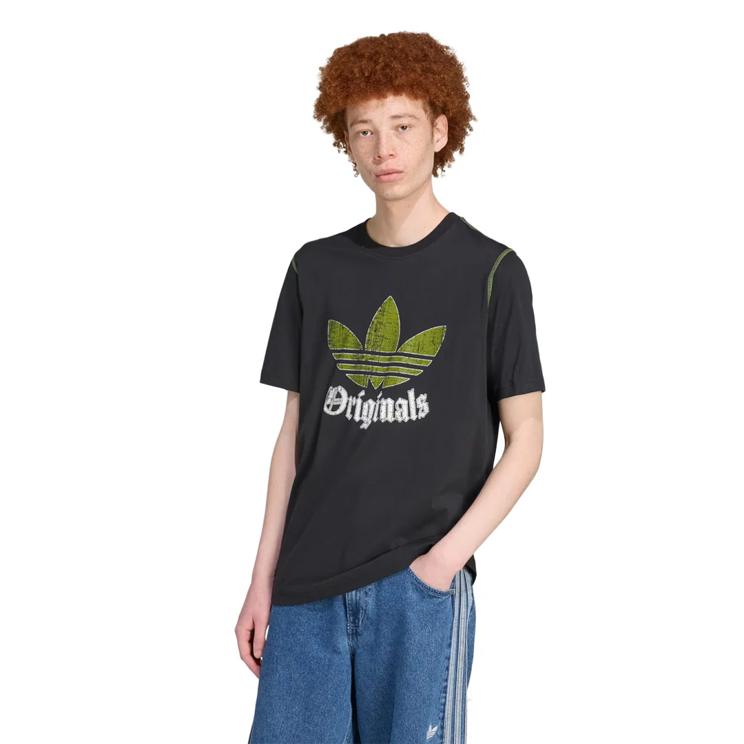 adidas - Men's Distressed Graphic T-Shirt (JY2761) - Image 2