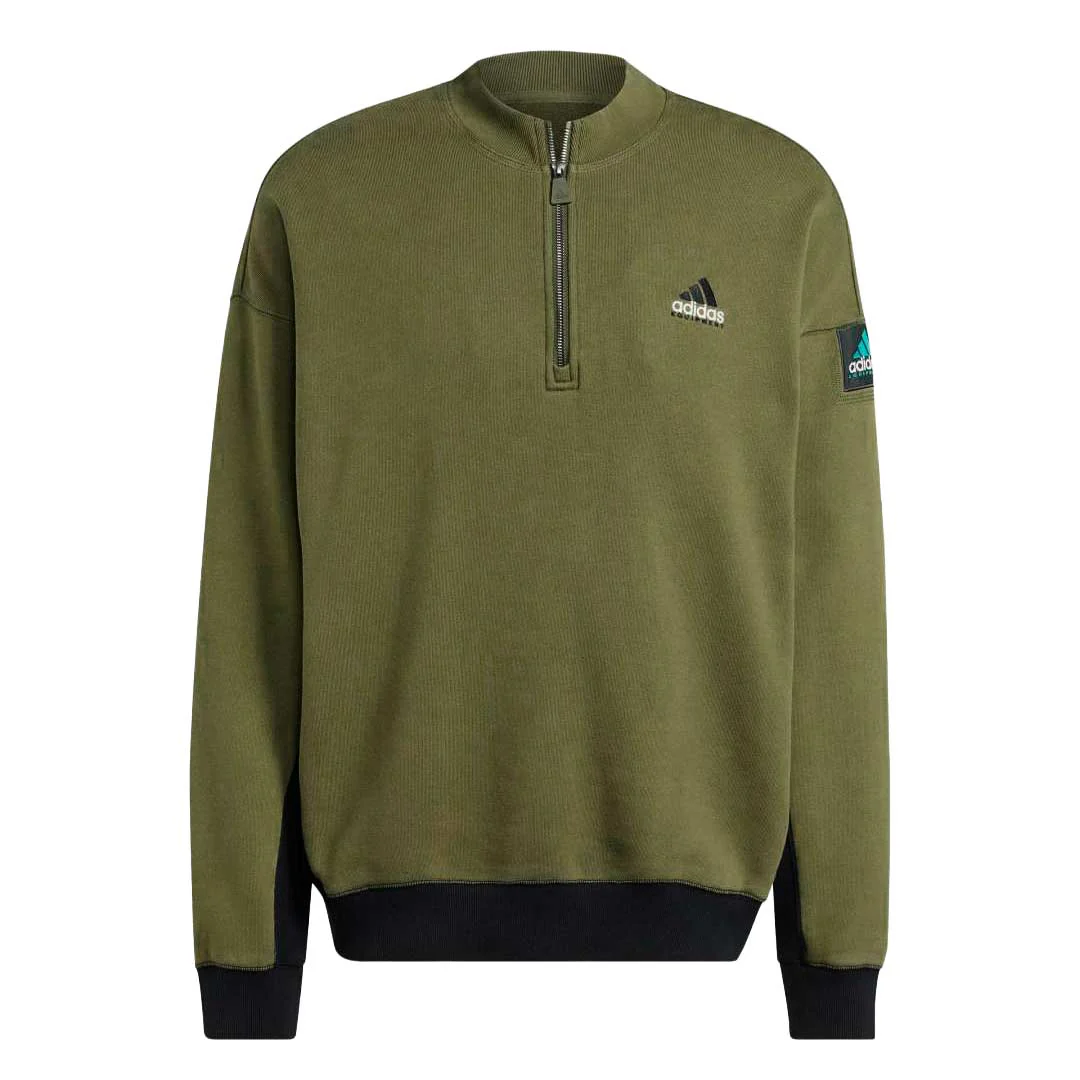 adidas - Men's Equipment Blocked 1/2 Zip Pullover (JX1464)