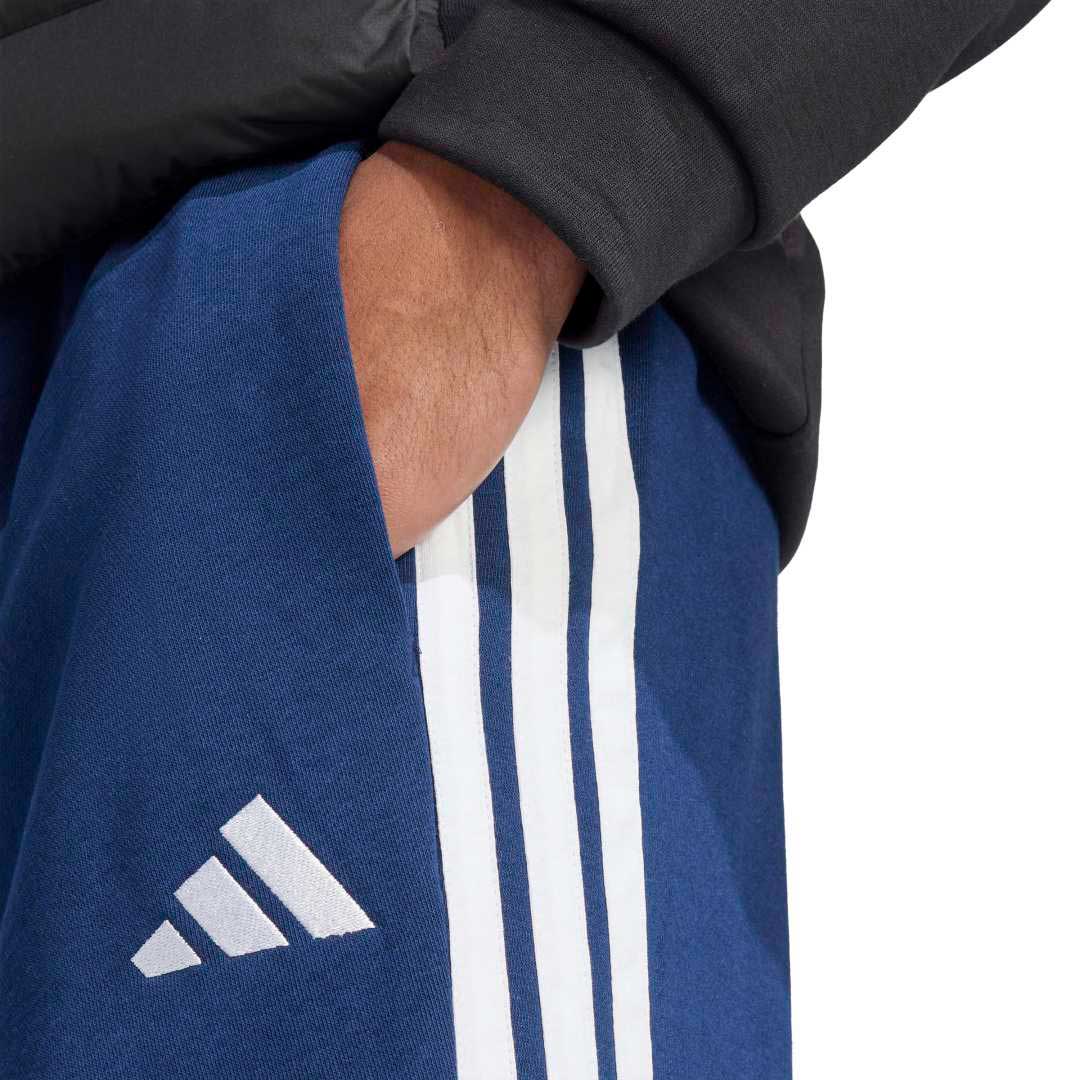 adidas - Men's Essentials 3-Stripes Open Hem Fleece Pant (JE6334) - Image 4