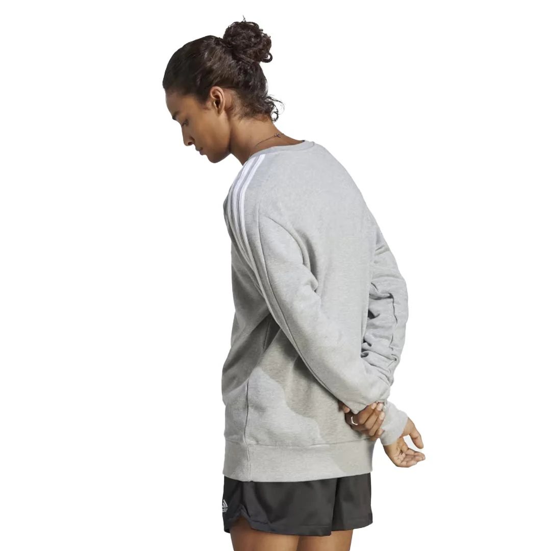 adidas - Men's Essentials French Terry 3 Stripes Sweatshirt (IC9319) - Image 3