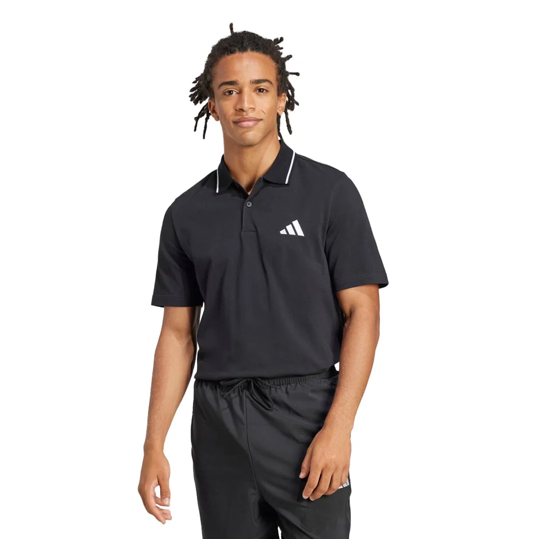 adidas - Men's Essentials Small Logo Pique Polo (JE9023) - Image 2