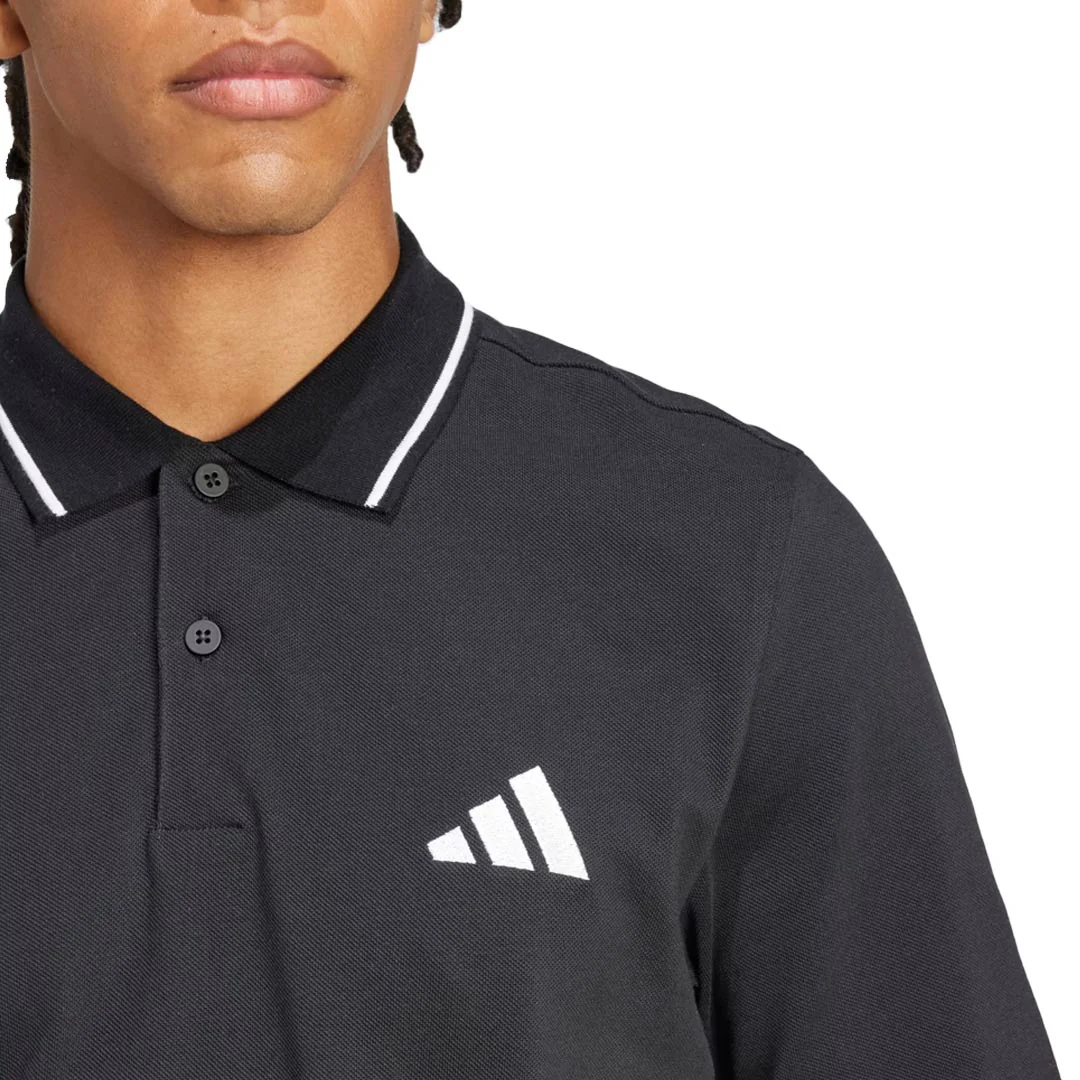 adidas - Men's Essentials Small Logo Pique Polo (JE9023) - Image 4
