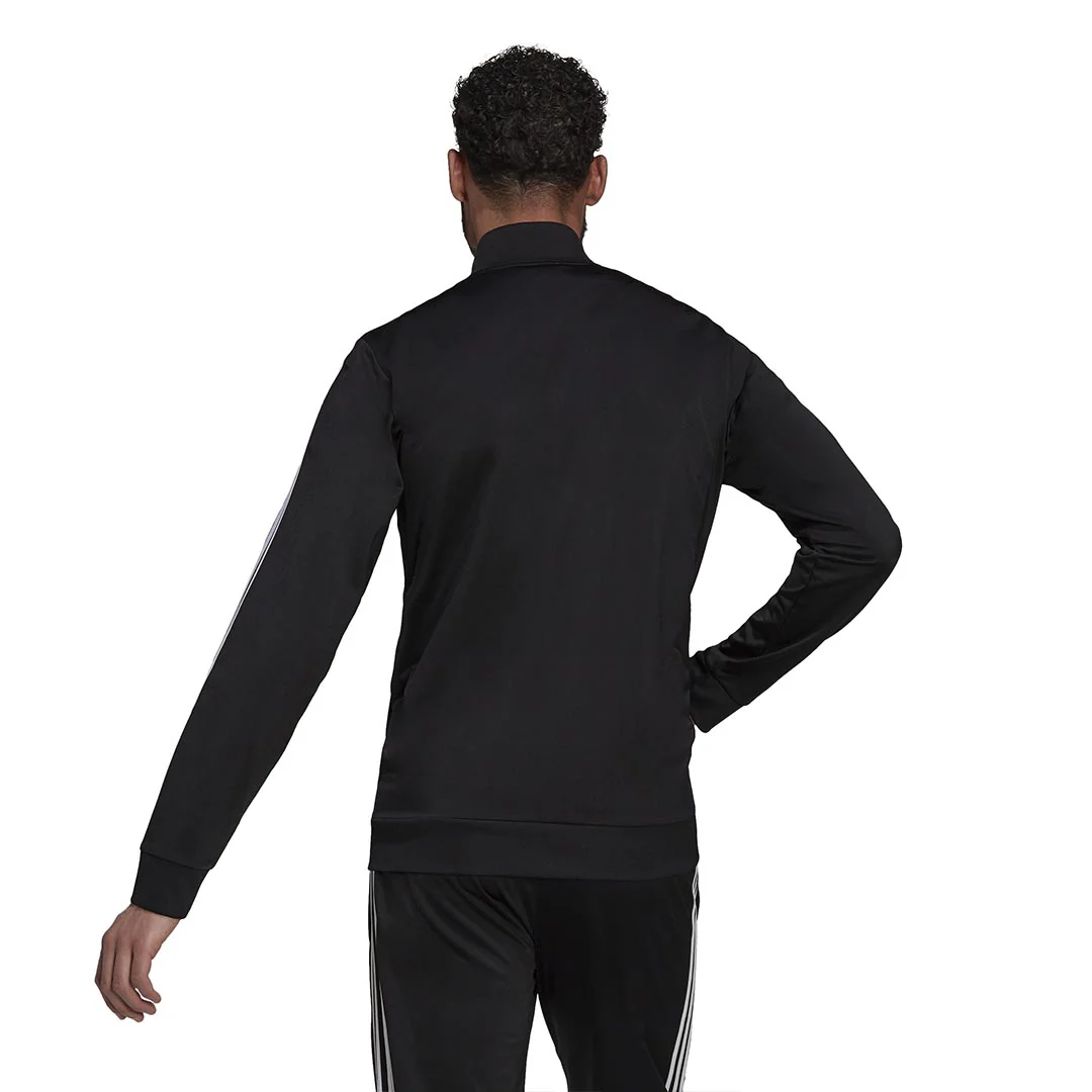 adidas - Men's Essentials Warmup 3 Stripes Track Jacket (H46099) - Image 3