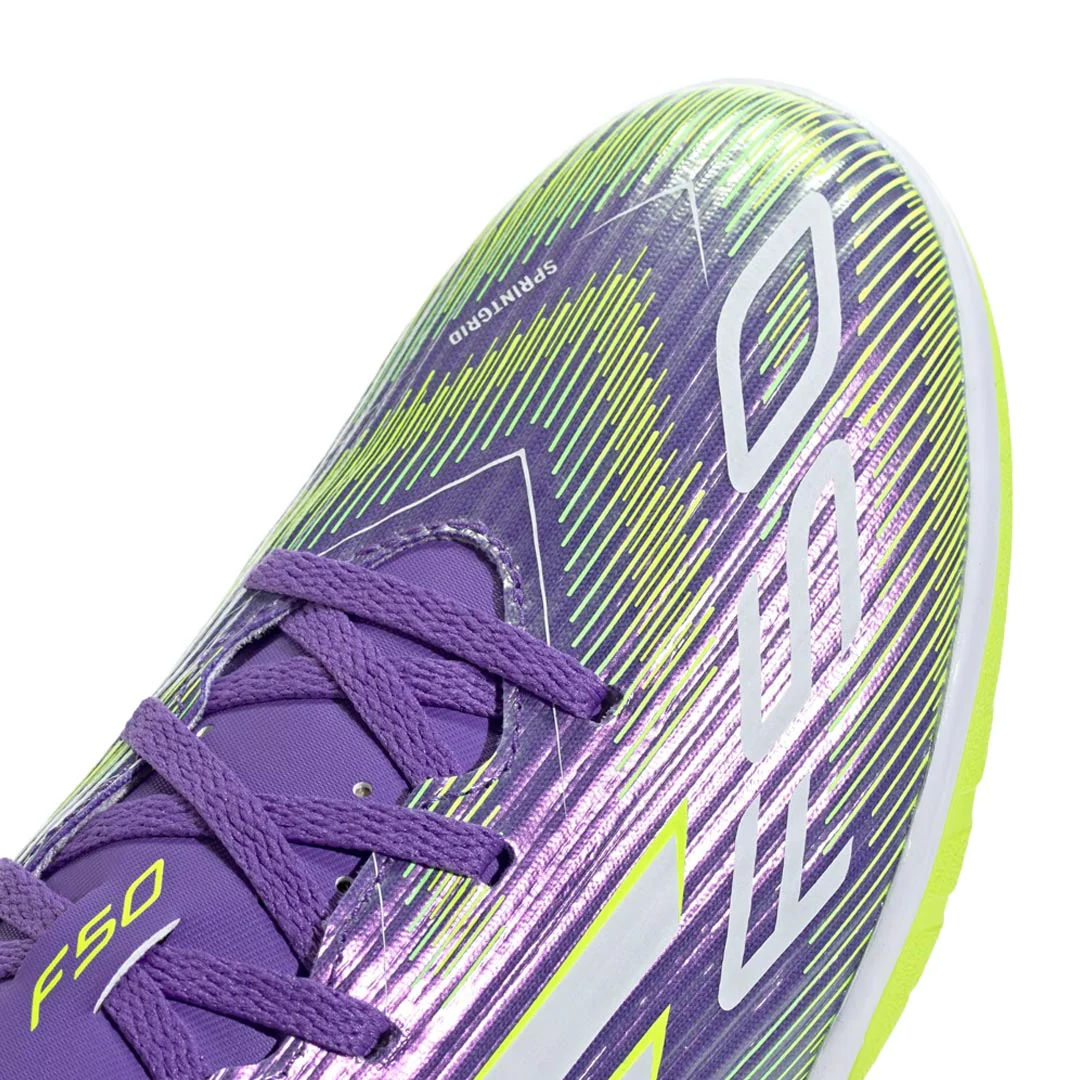 adidas - Men's F50 Club Indoor Soccer Shoes (JI0023) - Image 7