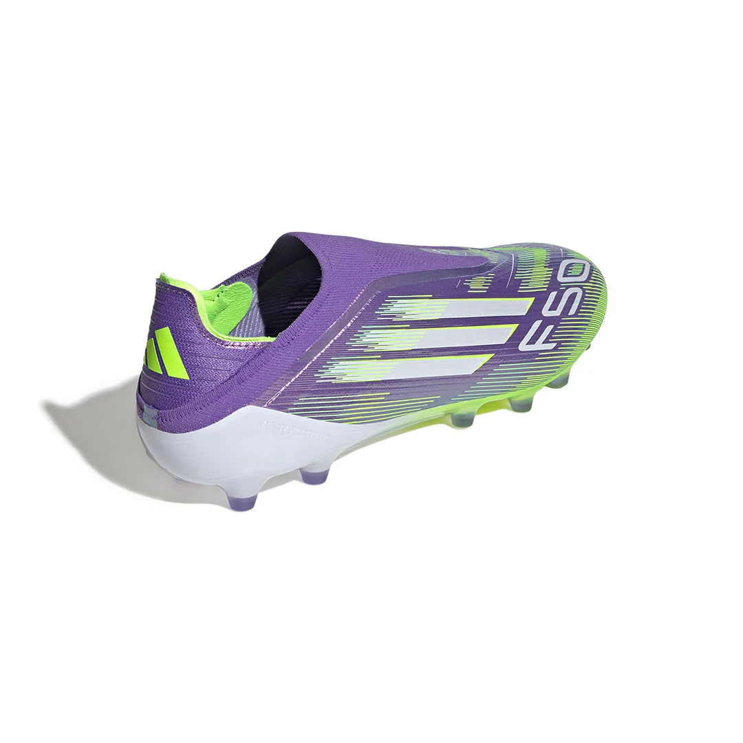 adidas - Men's F50 Elite Laceless Artificial Grass Cleats (JR5364) - Image 4