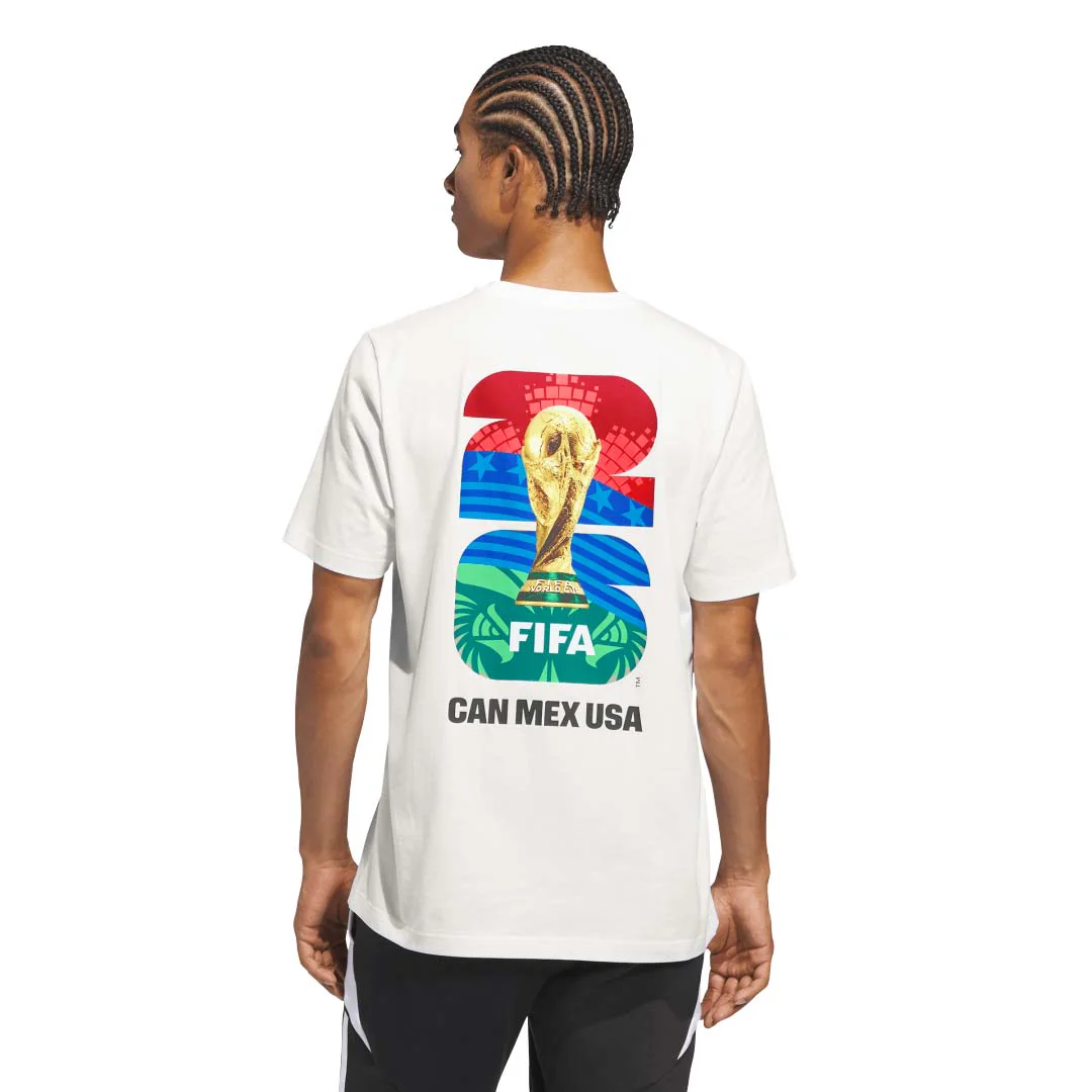 adidas - Men's FIFA World Cup 26 Match Ball Graphic T-Shirt (KD7990) - Image 3
