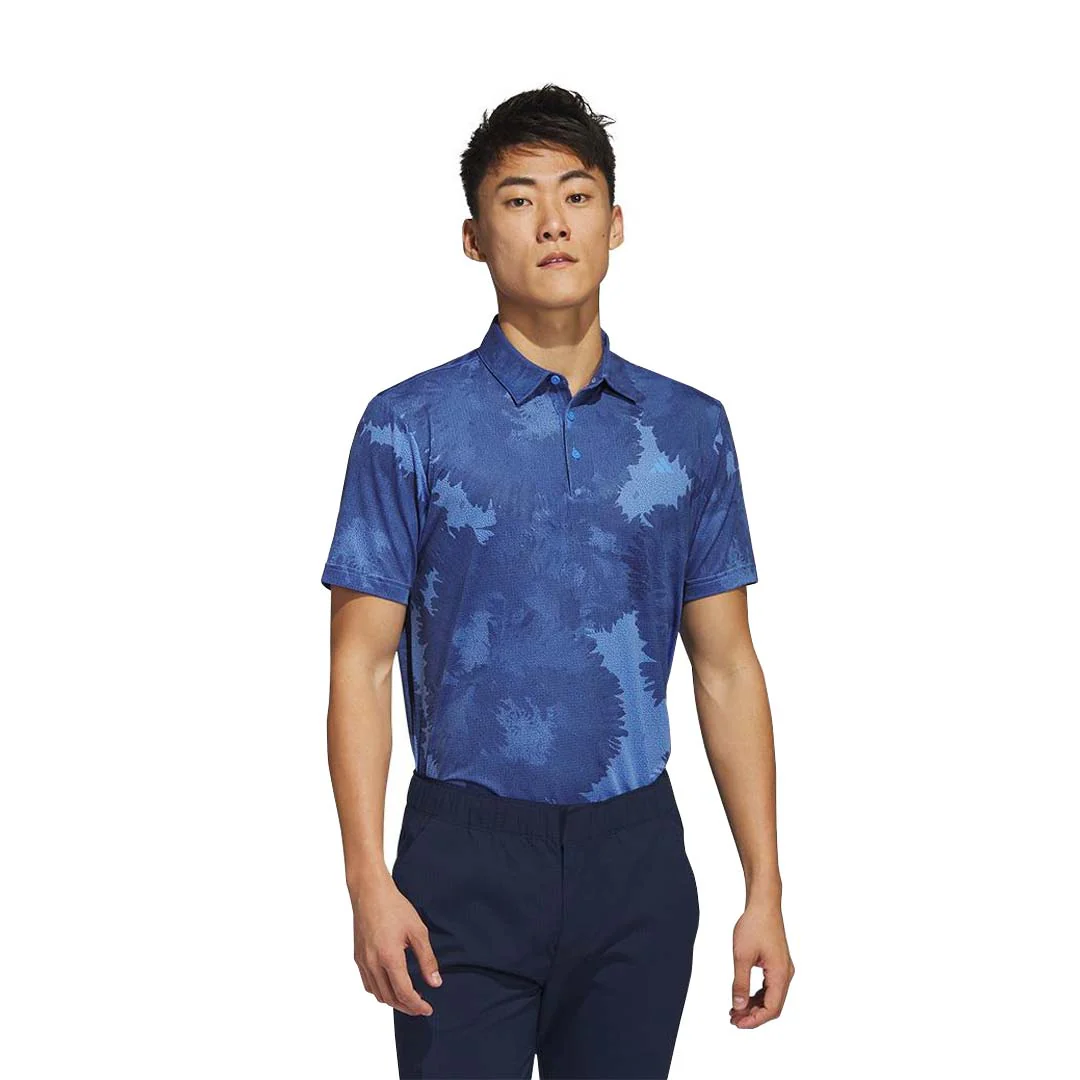 adidas - Men's Flower Mesh Polo (HS1128) - Image 2
