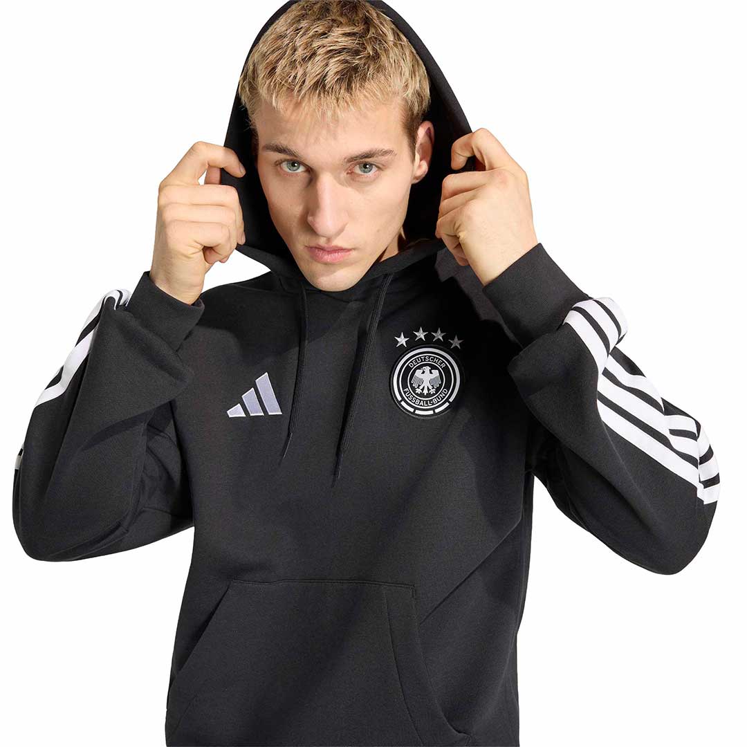 adidas - Men's Germany DNA Fleece Hoodie (JZ9347) - Image 3