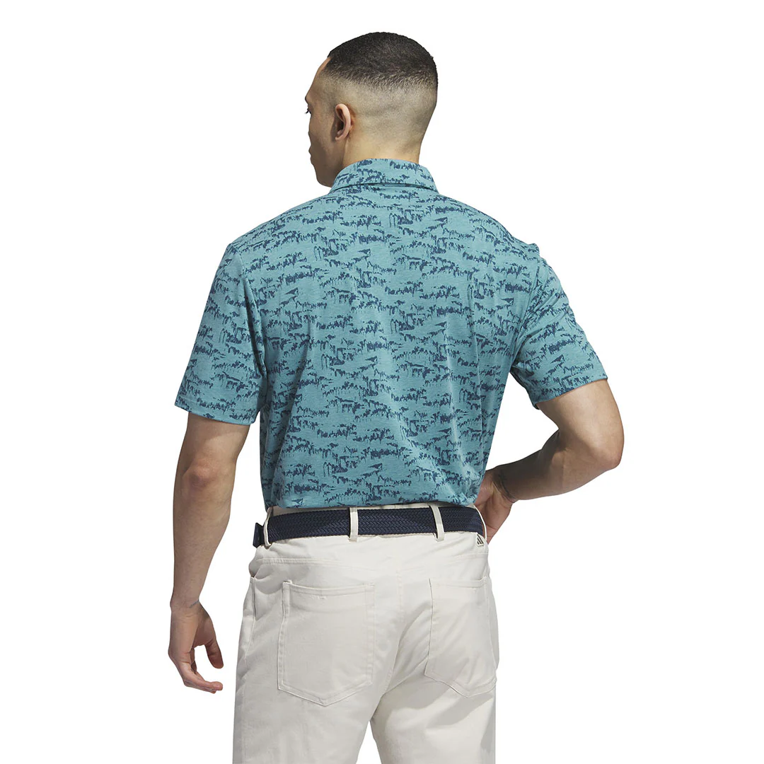 adidas - Men's Go-To Printed Polo (II7835) - Image 4