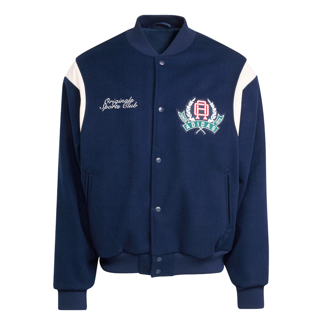 adidas - Men's Graphic College Varsity Loose Bomber Jacket (JX8181)