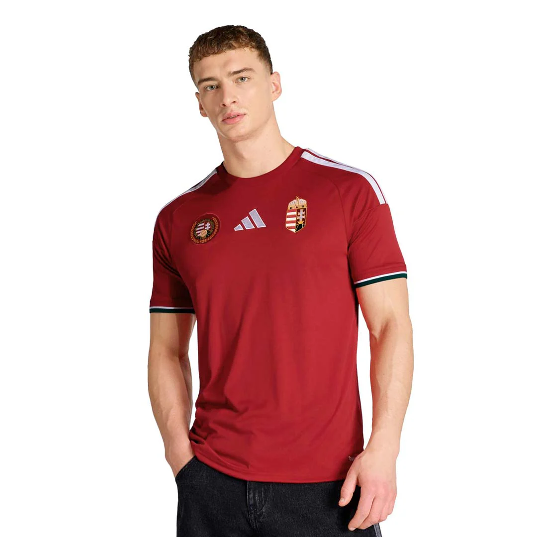 adidas - Men's Hungary 26 Home Jersey (JZ6975) - Image 2