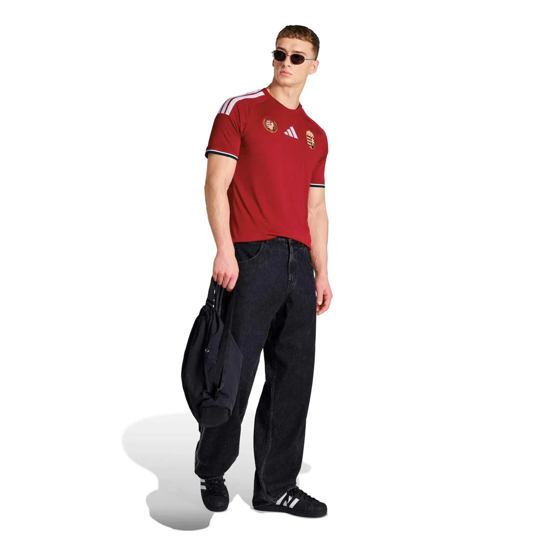 adidas - Men's Hungary 26 Home Jersey (JZ6975) - Image 4