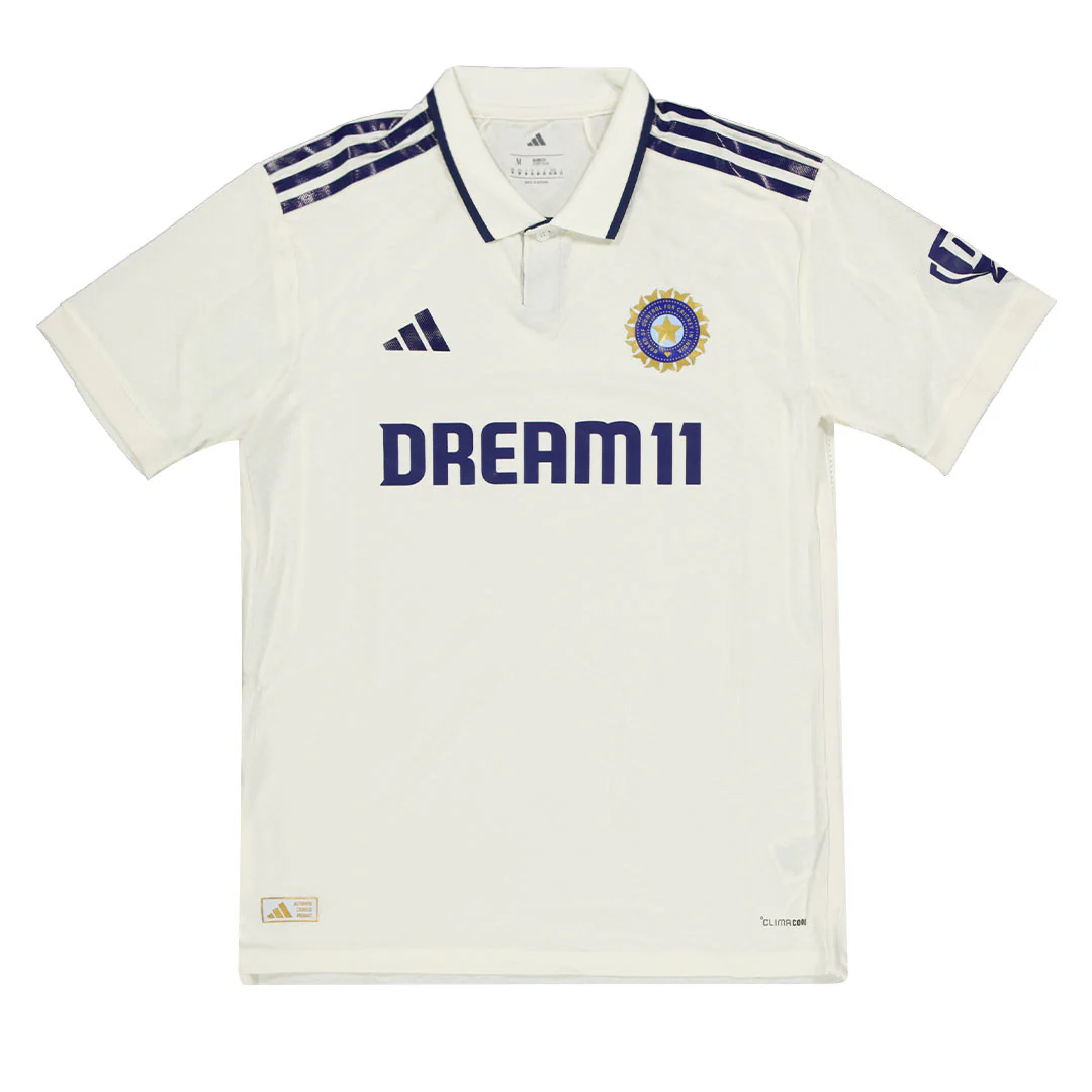 adidas - Men's India Cricket Test Match Jersey (KF2527)