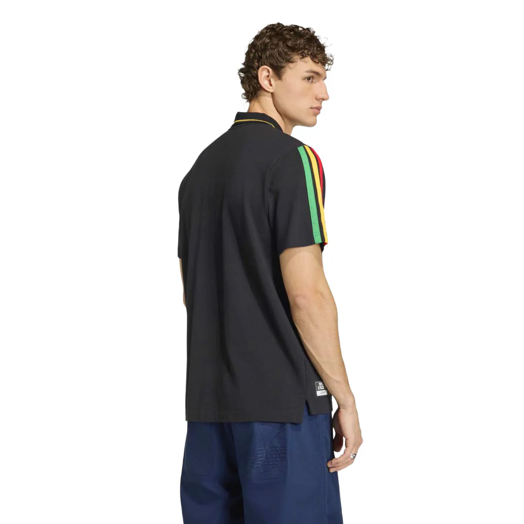 adidas - Men's Jamaica x Bob Marley DNA Polo (JY5217) - Image 3