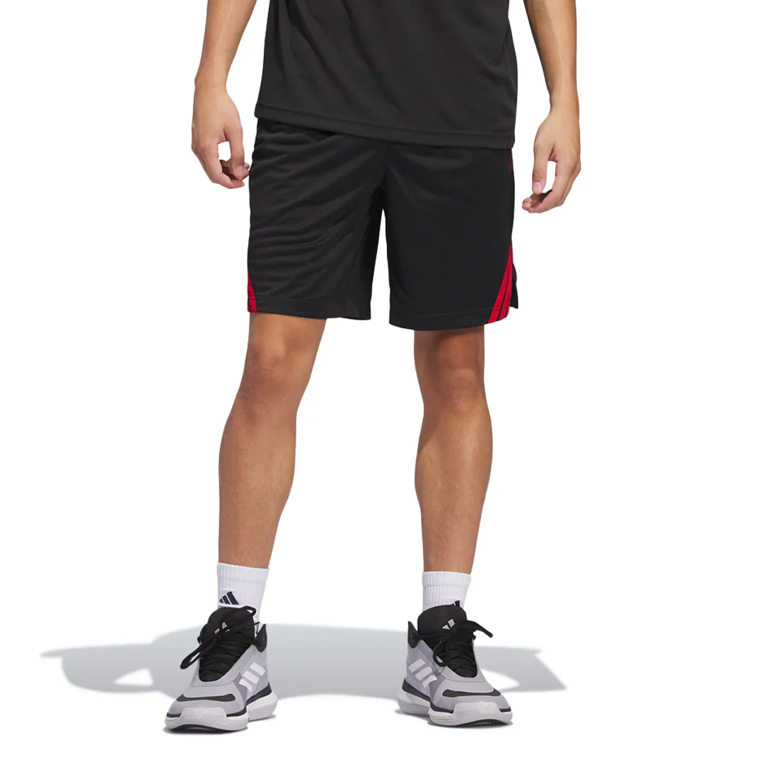 adidas - Men's Legends 3-Stripes Basketball Shorts (JN4734-7IN) - Image 2