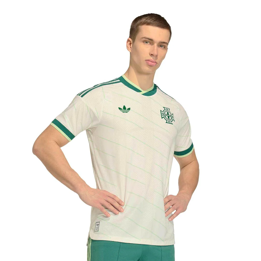 adidas - Men's Northern Ireland 26 Away Authentic Jersey (KC2980) - Image 2