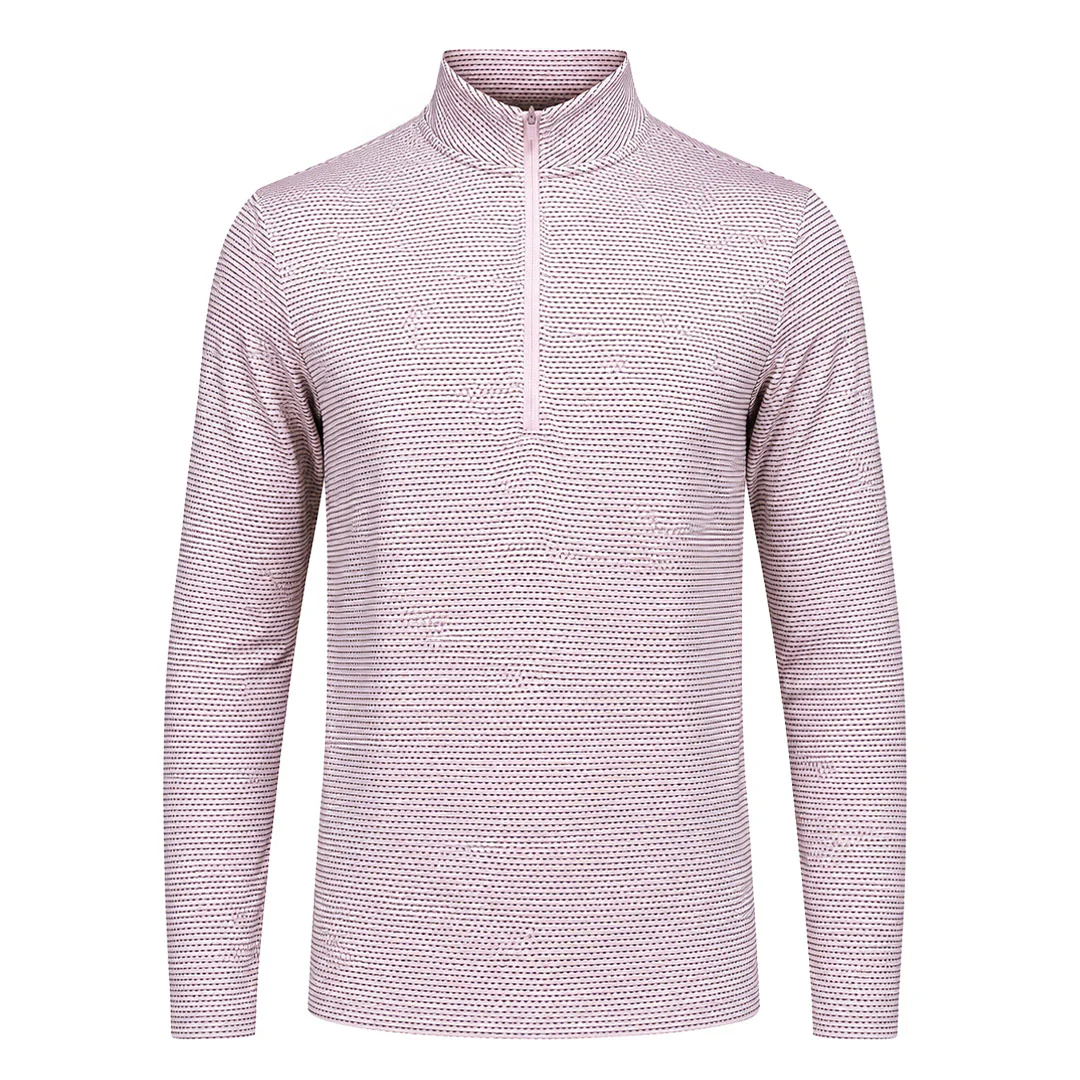adidas - Men's Performance Print 1/4 Zip Pullover Sweater (JL5258)