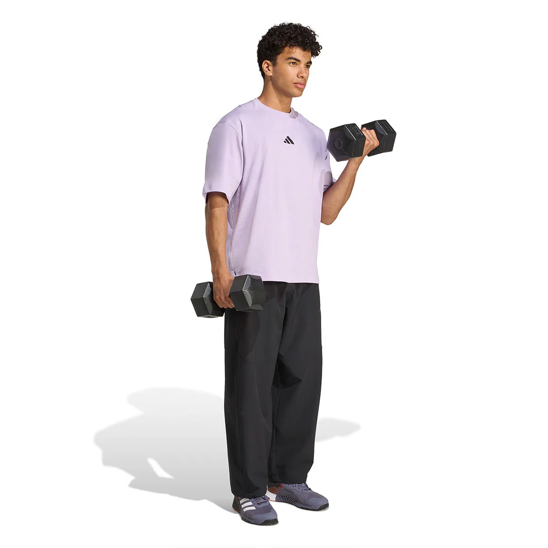 adidas - Men's Primelift Workout Oversize T-Shirt (JX6283) - Image 4