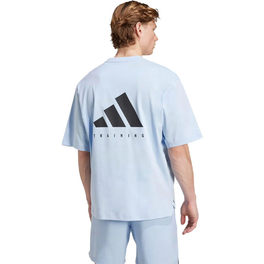 adidas - Men's PrimeLift Workout Oversized T-shirt (JV9685) - Image 3