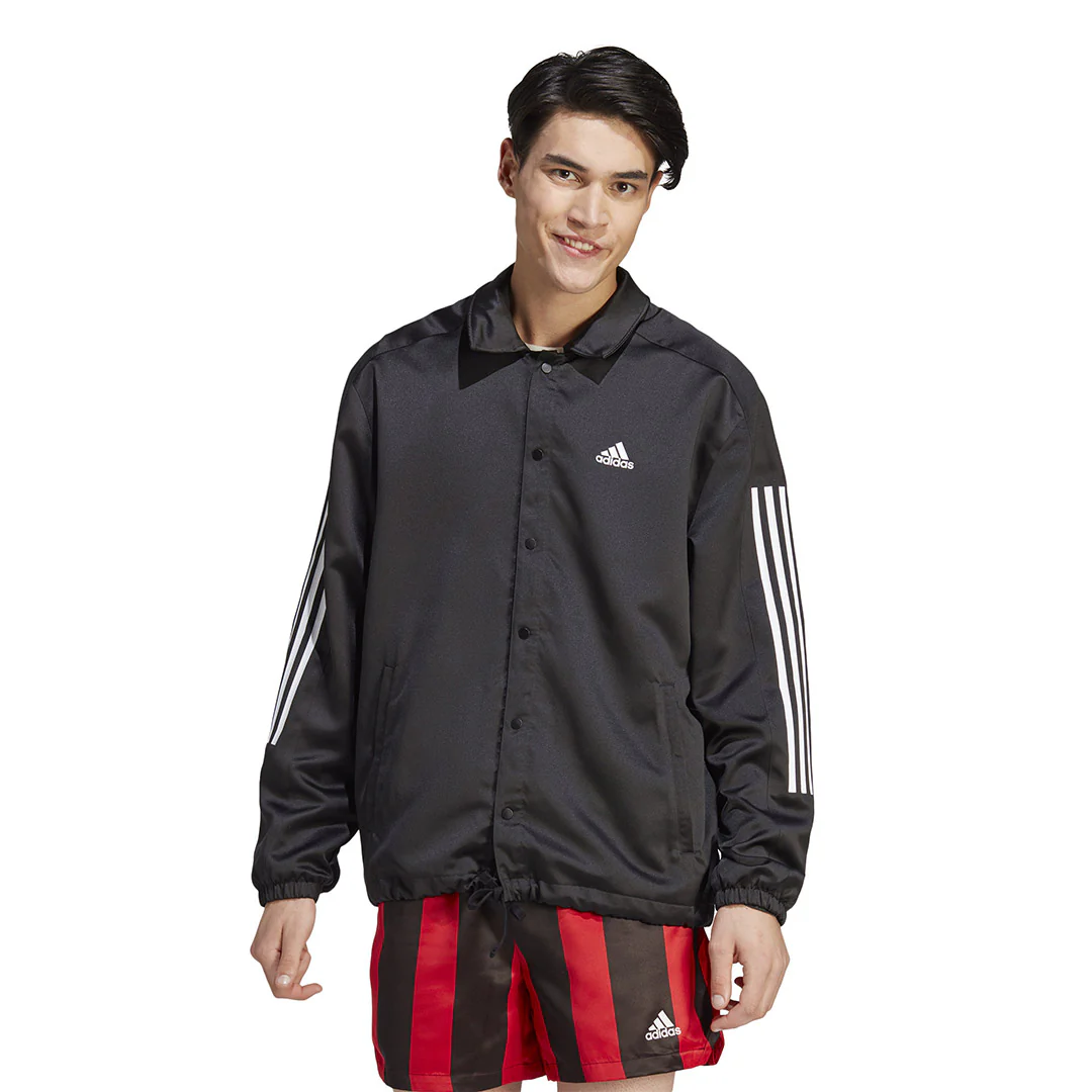 adidas - Men's Satin Coaches Jacket (IB8395) - Image 2