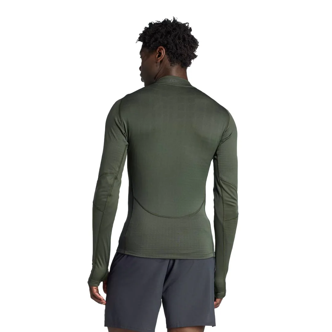 adidas - Men's Techfit COLD.RDY Training Long Sleeve T-Shirt (JX2558) - Image 3