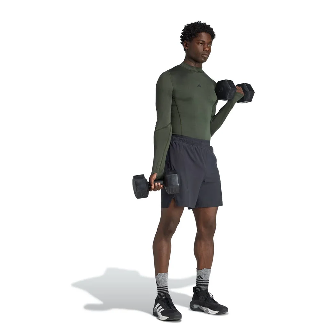 adidas - Men's Techfit COLD.RDY Training Long Sleeve T-Shirt (JX2558) - Image 4