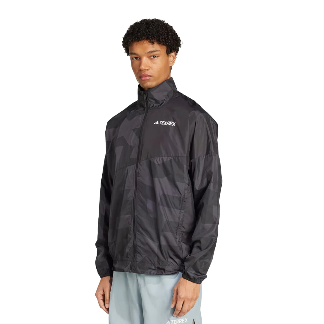 adidas - Men's Terrex Multi Printed Wind Jacket (JD8428) - Image 2