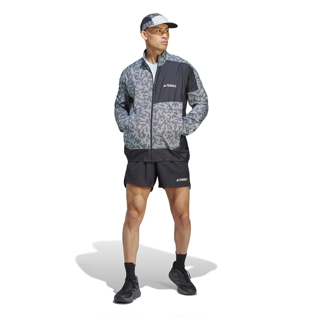 adidas - Men's Terrex Trail Running Wind Jacket (IA1795) - Image 5
