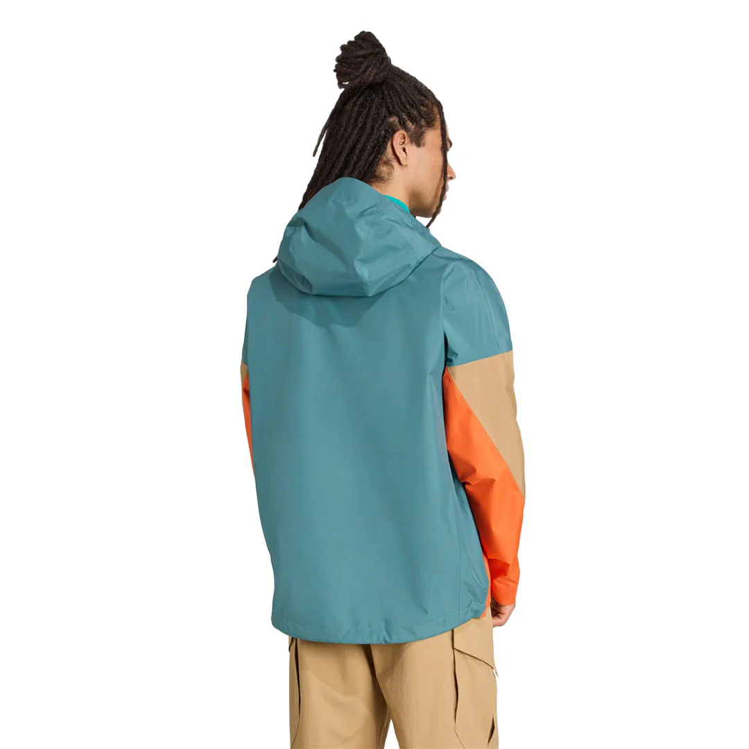 adidas - Men's Terrex Xploric 2.5 Layer Climaproof Anorak Jacket (JL9753) - Image 3