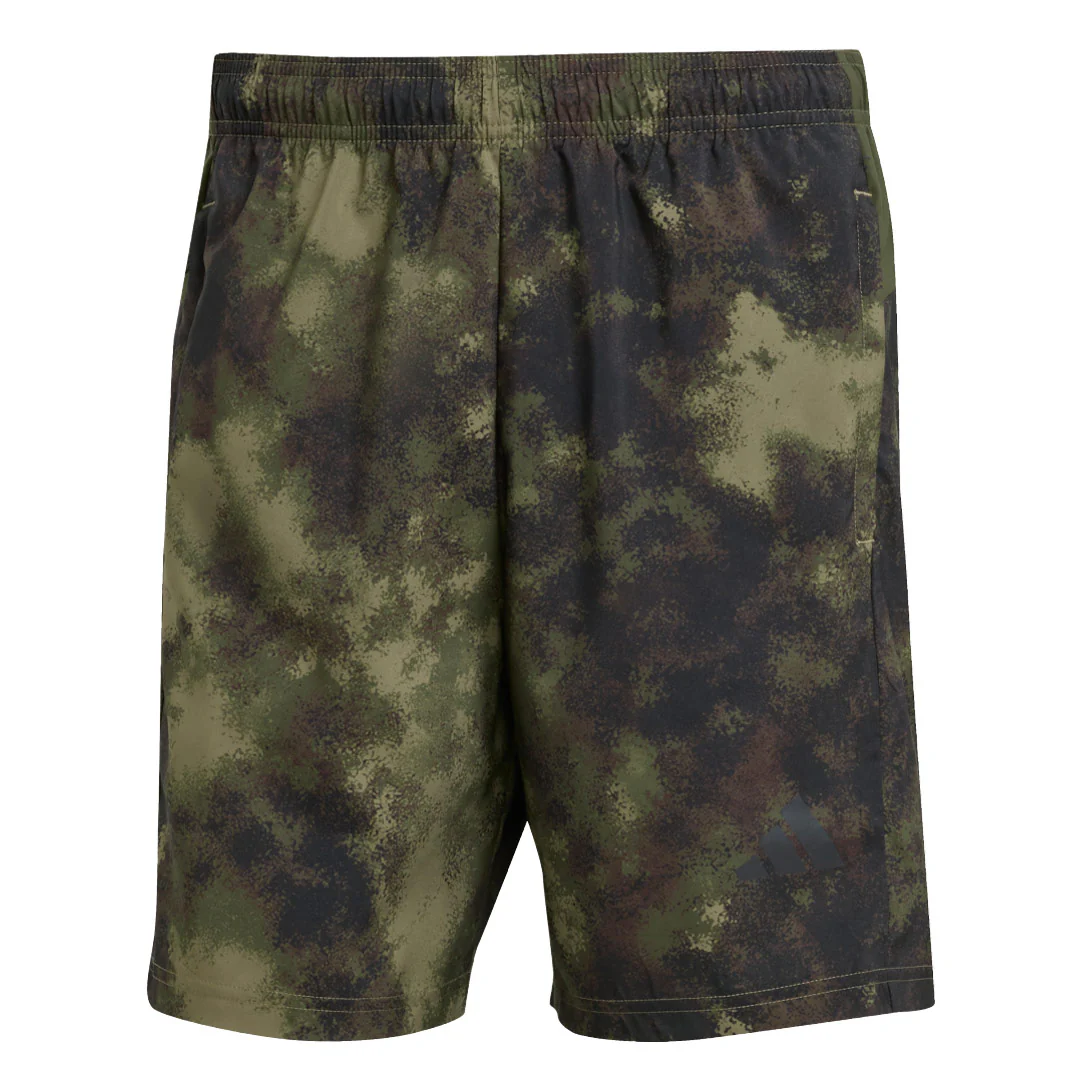 adidas - Men's Train Essentials Seasonal All Over Print 7 Inch Shorts (JV7245-7IN)