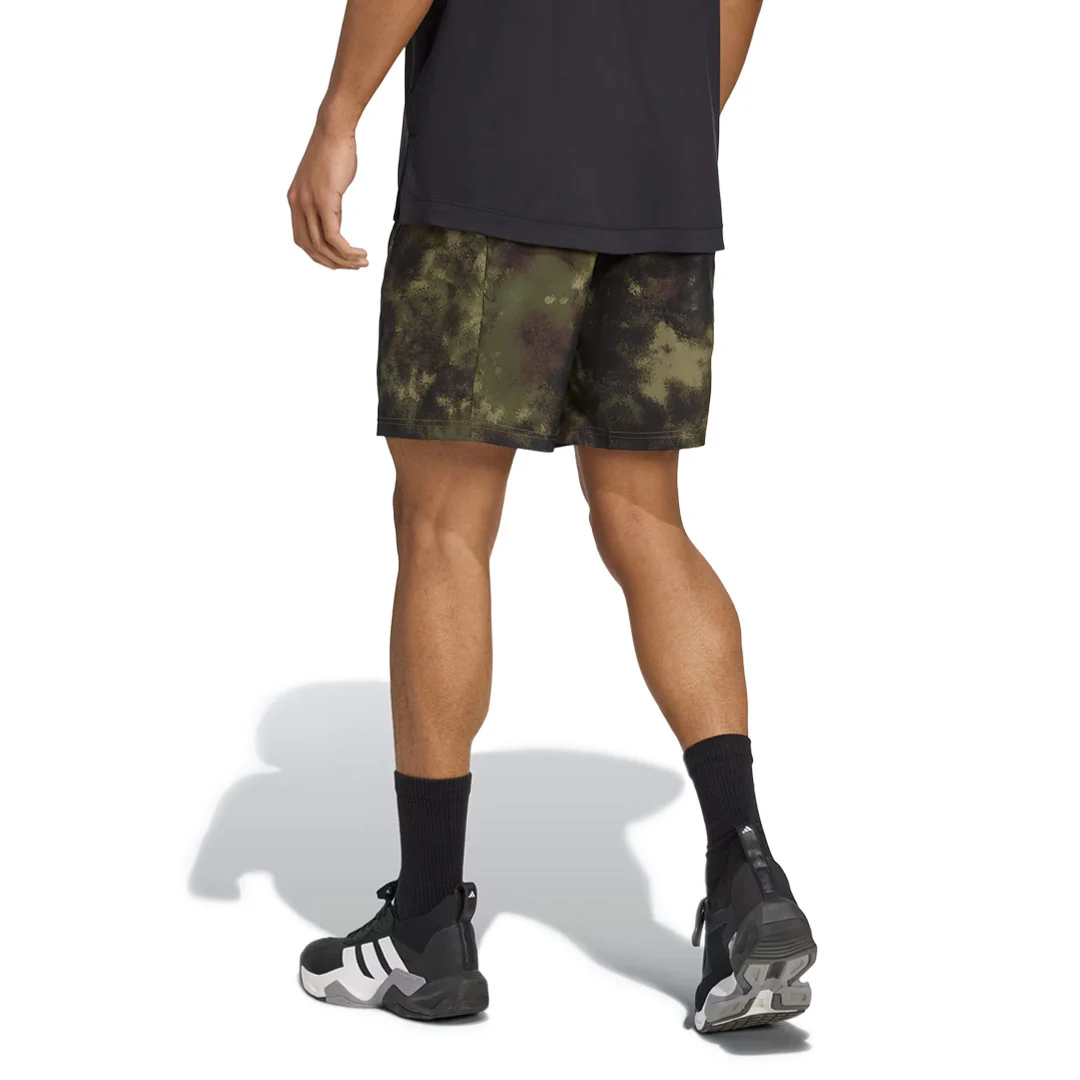 adidas - Men's Train Essentials Seasonal All Over Print 7 Inch Shorts (JV7245-7IN) - Image 3