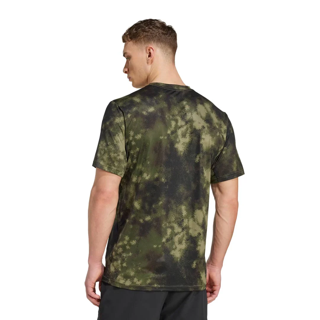 adidas - Men's Train Essentials Seasonal All Over Print T-Shirt (JV7234) - Image 3