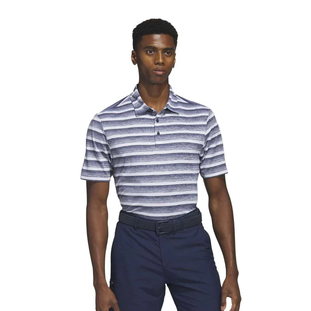 adidas - Men's Two-Color Striped Polo (HS7580) - Image 2
