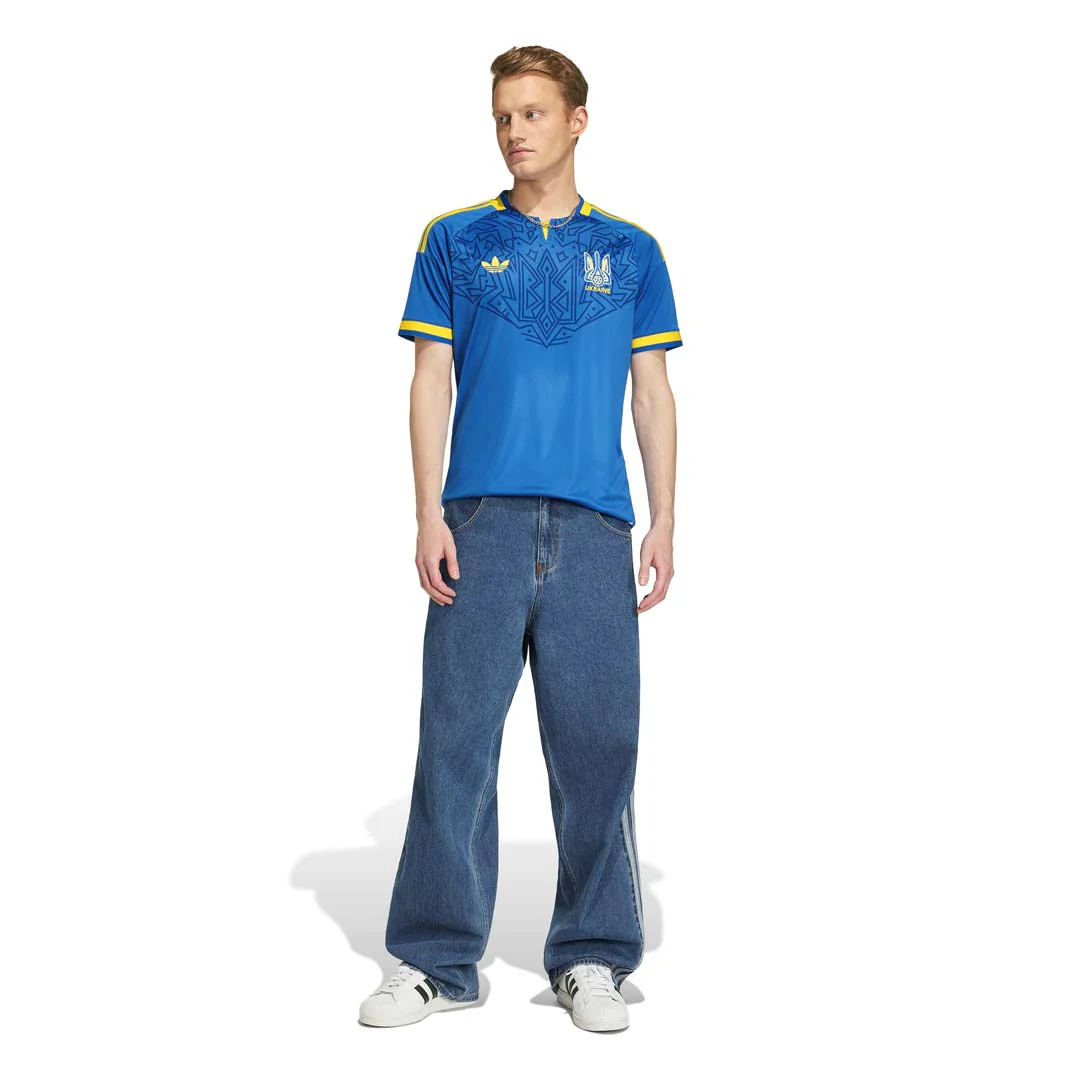 adidas - Men's Ukraine 26 Away Jersey (JZ7005) - Image 4