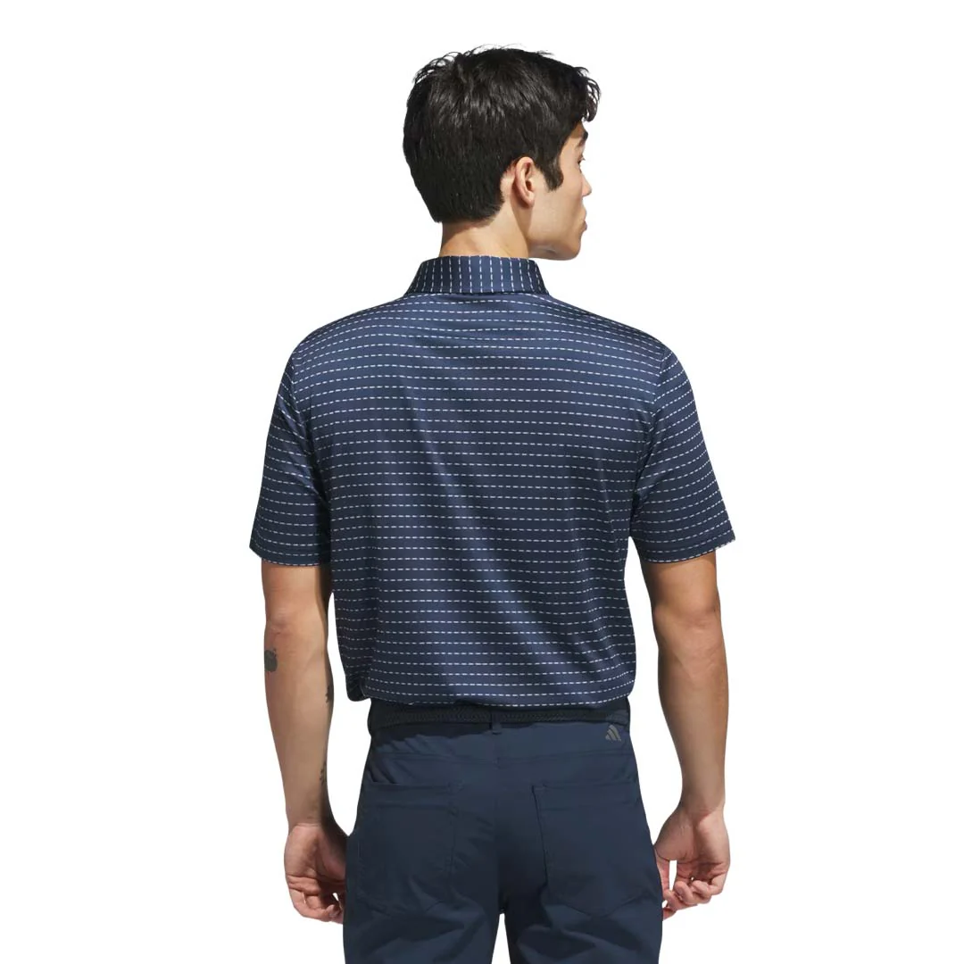 adidas - Men's Ultimate365 Dash Stripe Polo (JL5316) - Image 3
