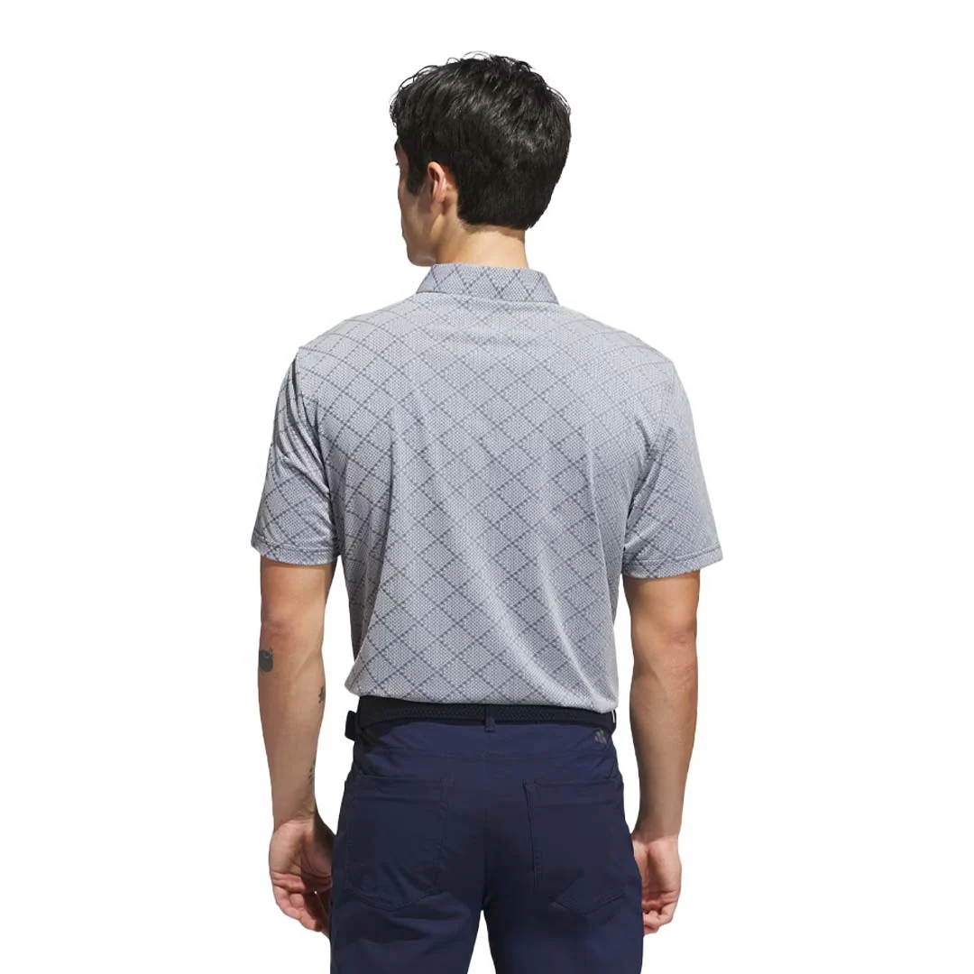adidas - Men's Ultimate365 Hounds Jacquard Polo (JL5266) - Image 3
