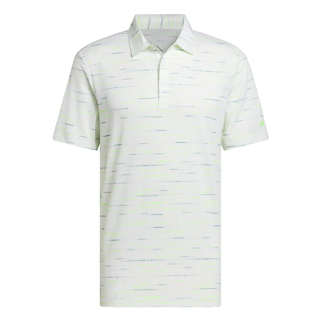 adidas - Men's Ultimate365 Mesh Glimmer Print Polo (JL5275)
