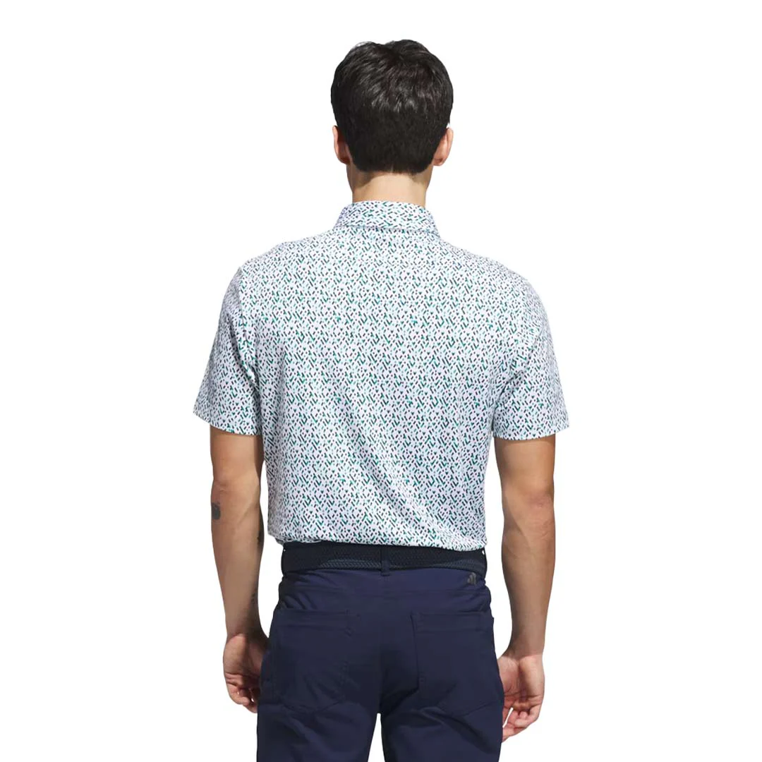 adidas - Men's Ultimate365 Micro Argyle Polo (JL5270) - Image 3