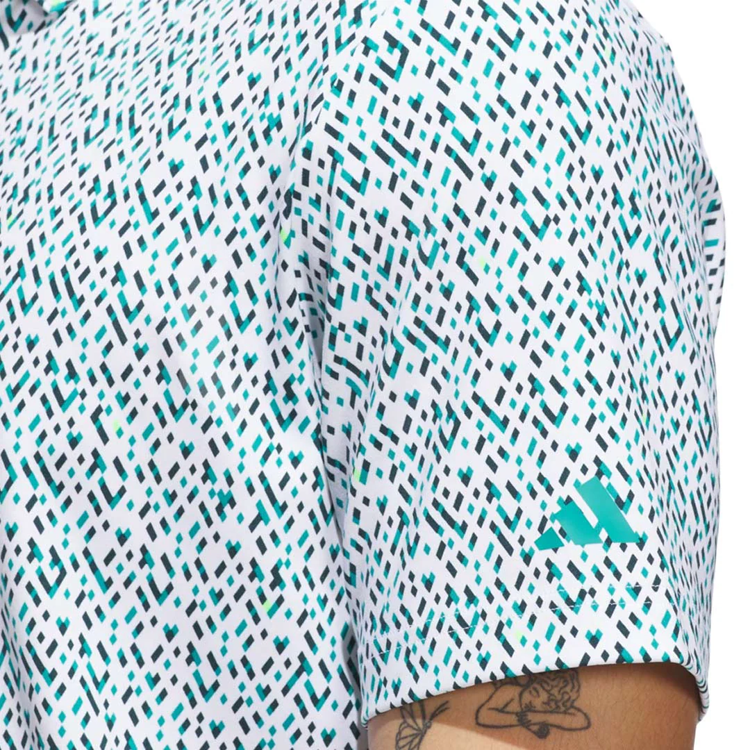 adidas - Men's Ultimate365 Micro Argyle Polo (JL5270) - Image 5