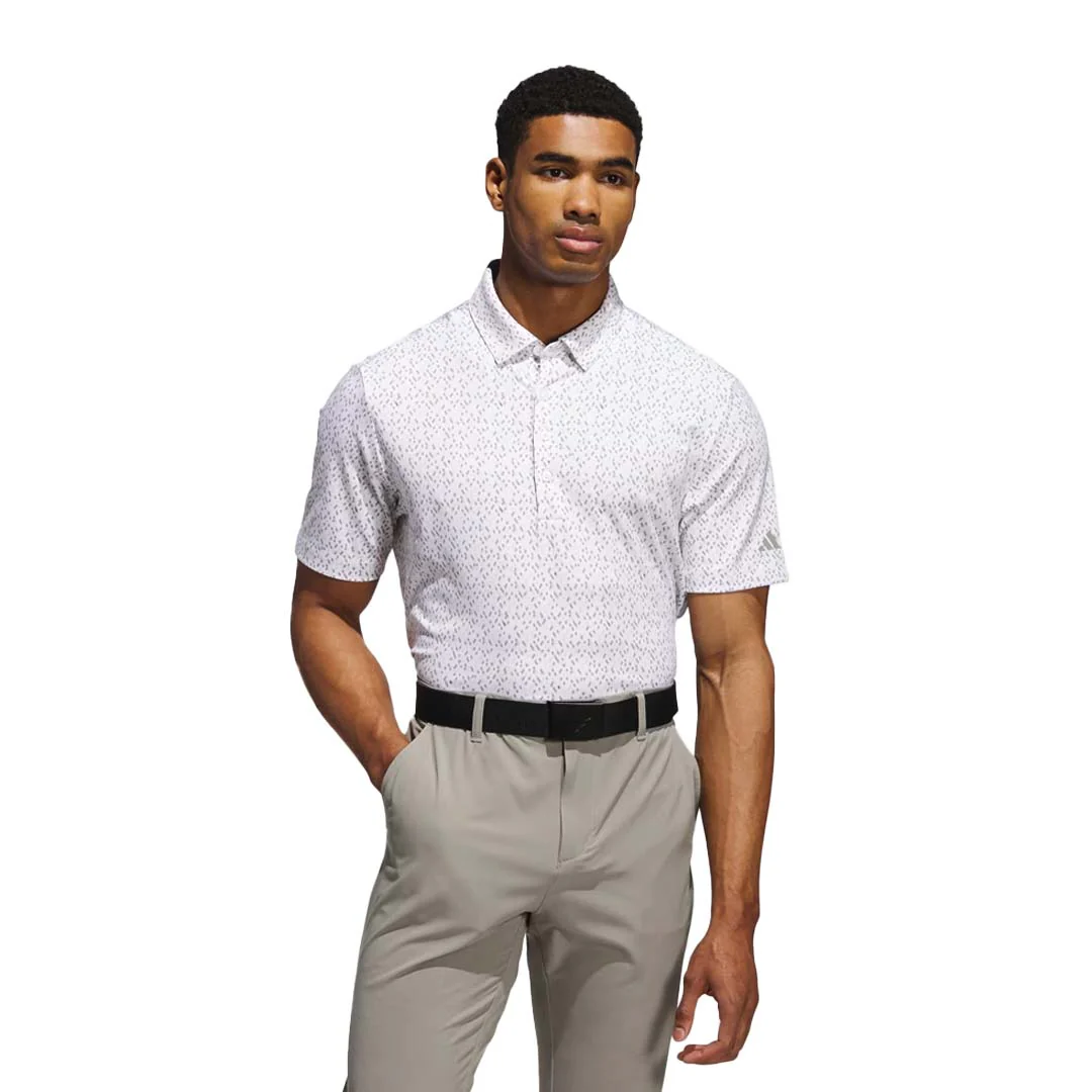 adidas - Men's Ultimate365 Micro Argyle Polo (JL5271) - Image 2