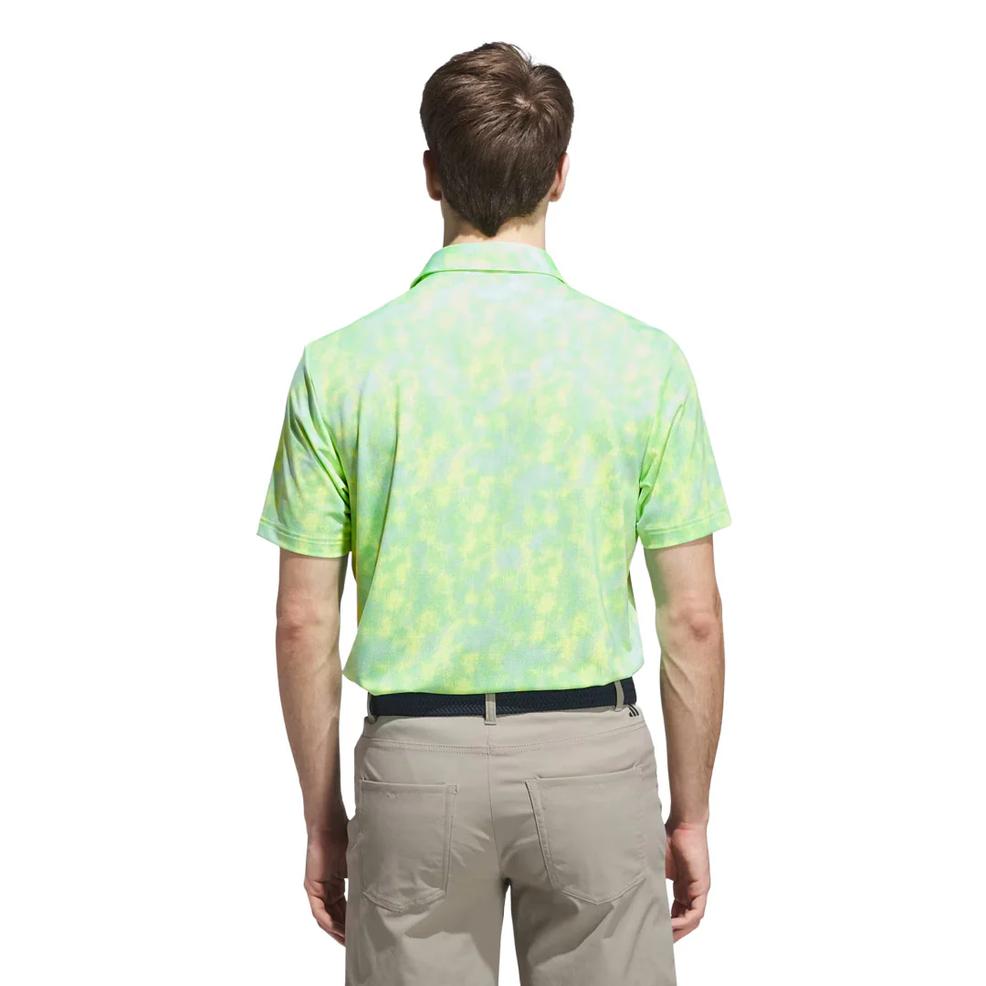 adidas - Men's Ultimate365 Textured Print Polo (JL5287) - Image 3