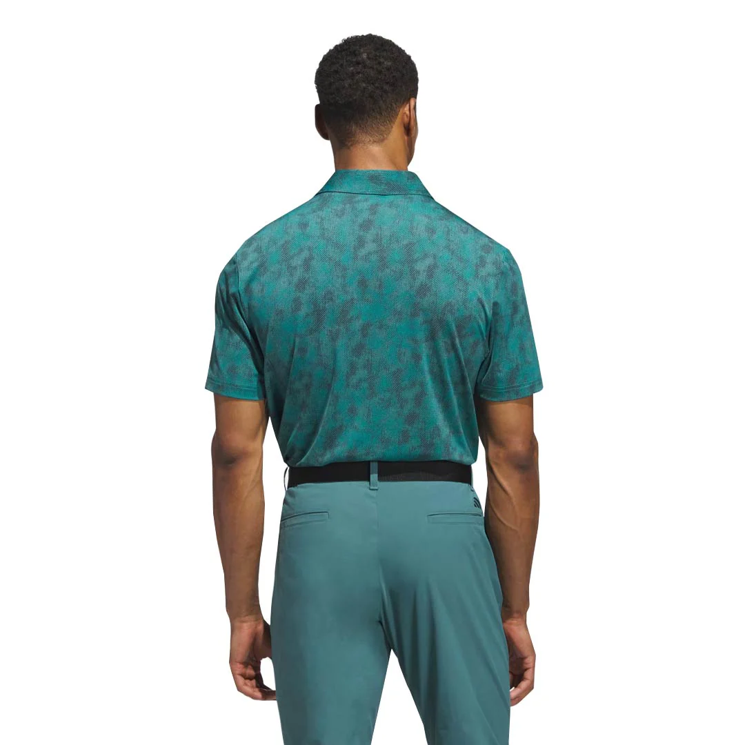 adidas - Men's Ultimate365 Textured Print Polo (JL5288) - Image 3