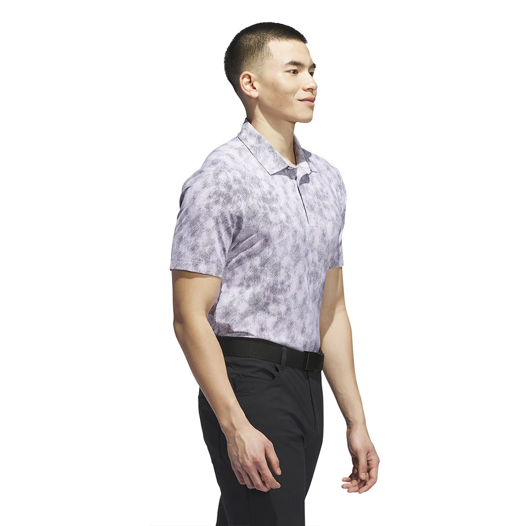 adidas - Men's Ultimate365 Textured Print Polo (KA7914) - Image 4