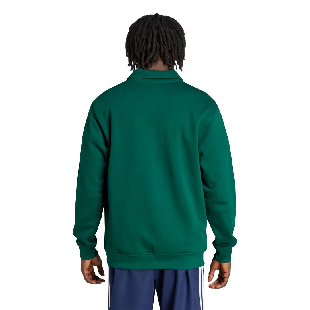 adidas - Men's Varsity Loose Half-Zip Sweatshirt (JX8171) - Image 3