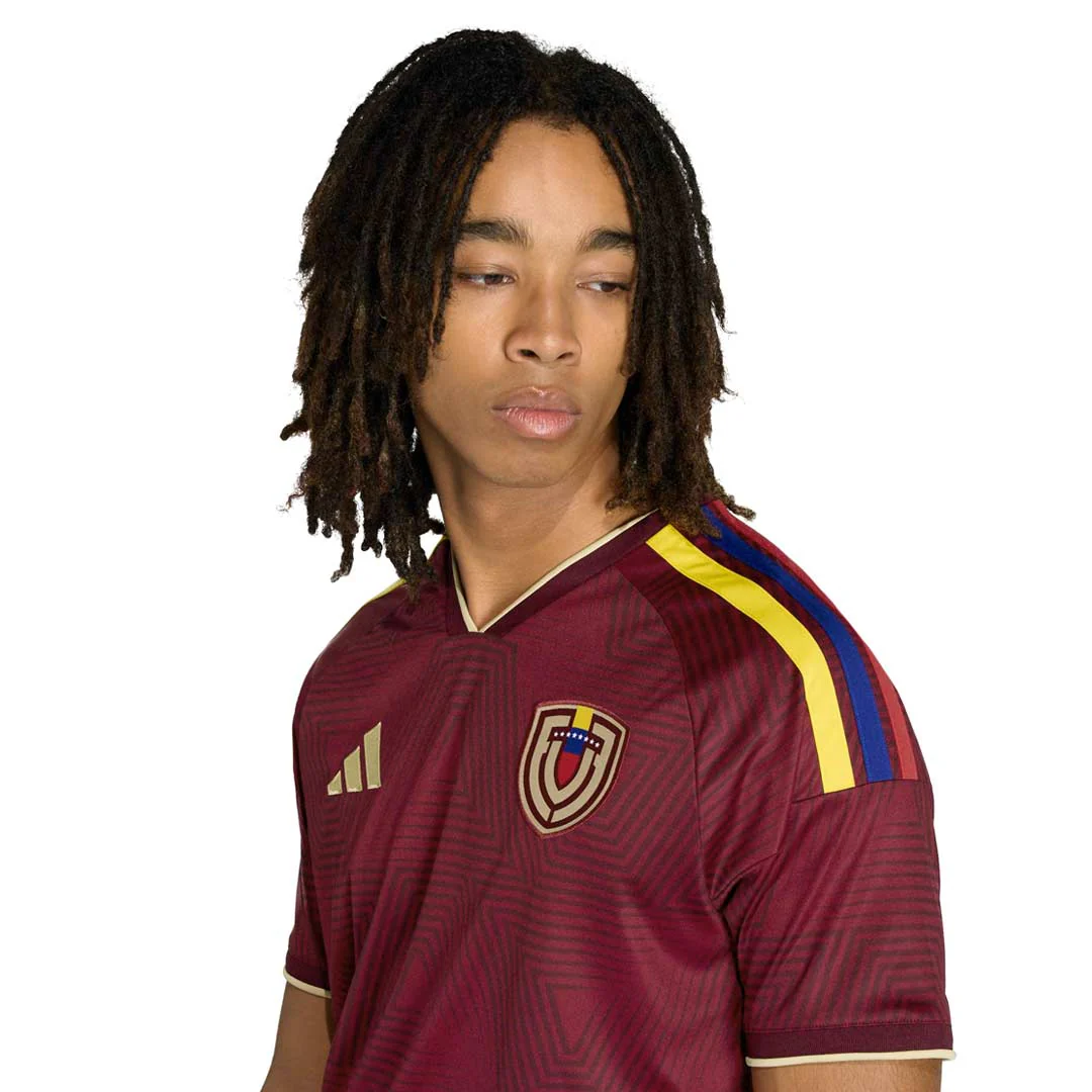 adidas - Men's Venezuela 26 Home Jersey (KB3723) - Image 4