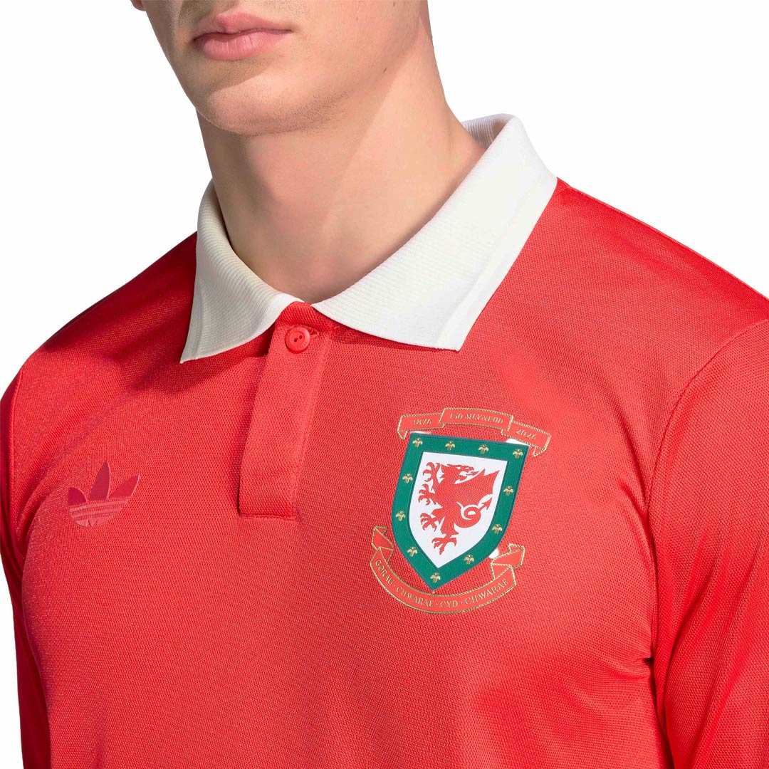 adidas - Men's Wales 150th Anniversary Jersey (KA3796) - Image 4