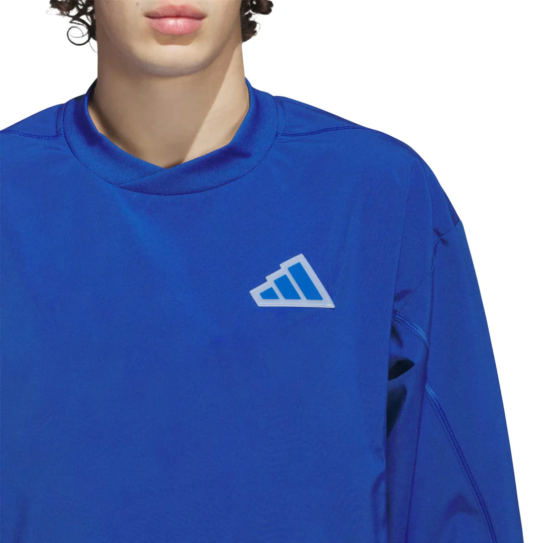 adidas - Men's Woven Pullover Crew Sweatshirt (JN9333) - Image 4