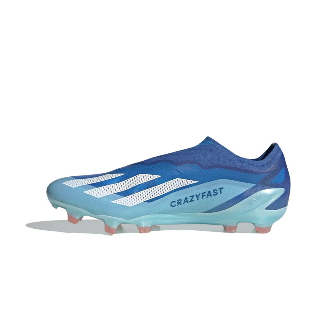 adidas - Men's X Crazyfast.1 Laceless Firm Ground Soccer Cleats (FZ6563) - Image 2