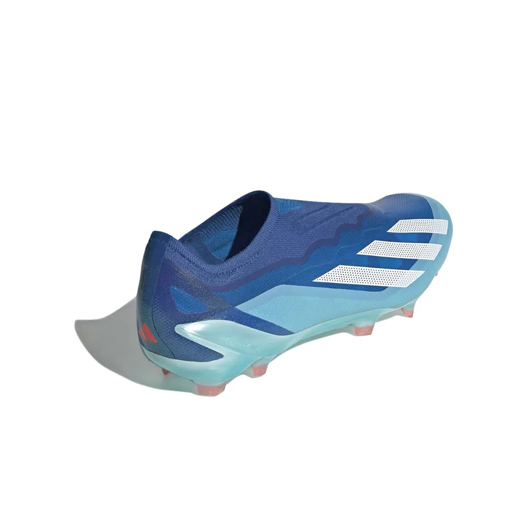 adidas - Men's X Crazyfast.1 Laceless Firm Ground Soccer Cleats (FZ6563) - Image 3